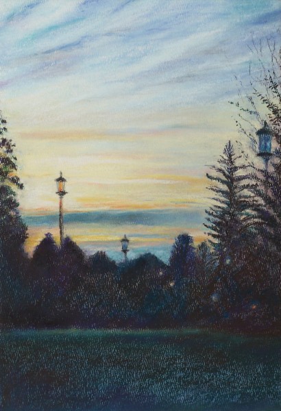 Laura McMillan Longwood Gardens paintings